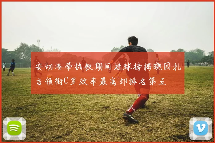 安切洛蒂执教期间进球榜揭晓因扎吉领衔C罗效率最高却排名第五